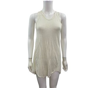 Inhabit Sleeveless Round Neck Knit linen Sweater.